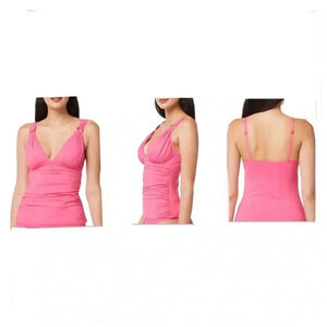 Bleu Rod Beattie Ring Me Up Molded Tankini Swim Top